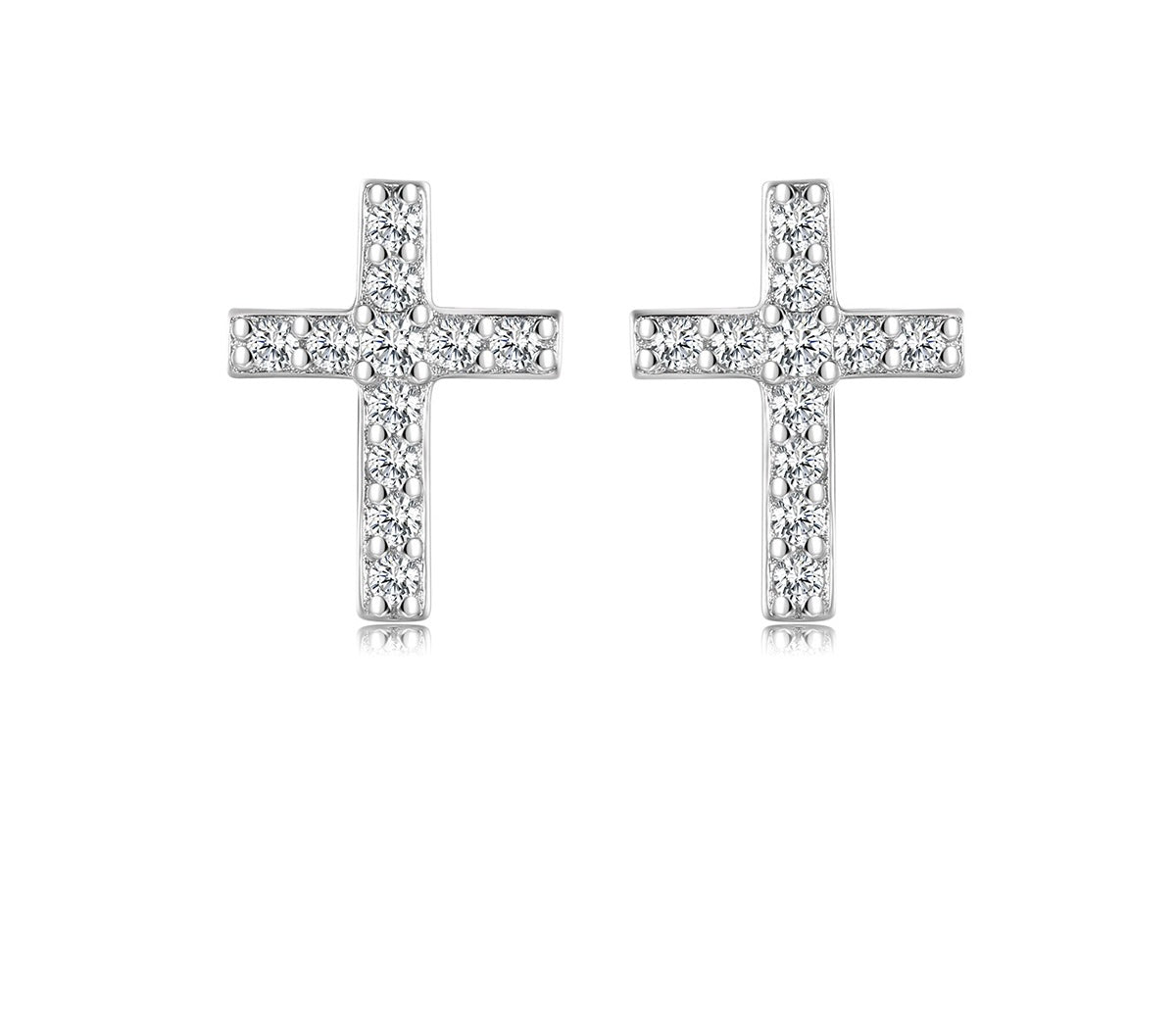 Cross earrings