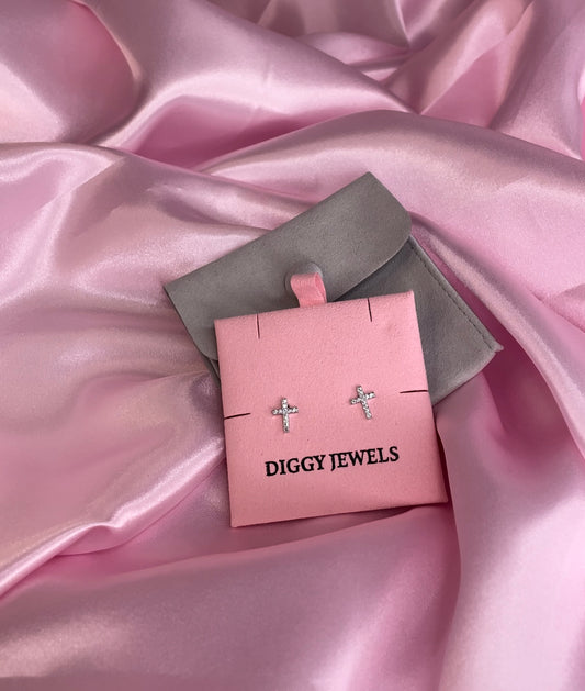 Cross earrings
