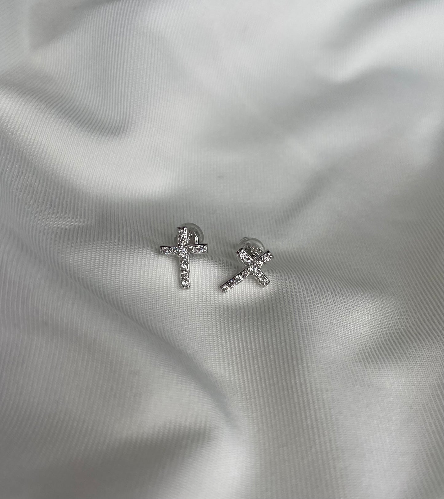 Cross earrings